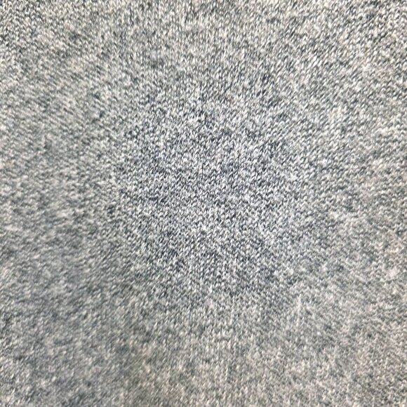 Zara W/B Collection Womens V-Neck Gray Boxy Step Hem Sweater L - Picture 6 of 7